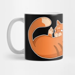 Bad Kittie Nasty Cat Graphic Mug